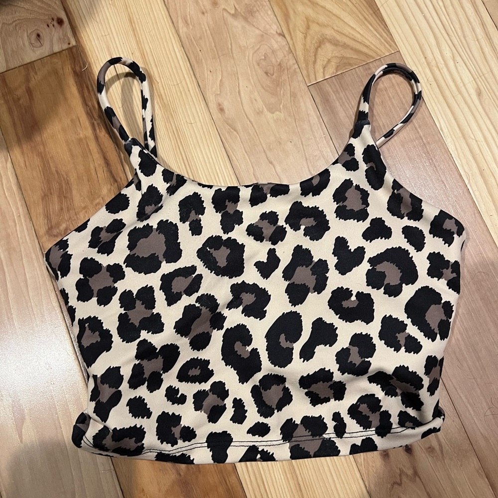 Women’s Leopard Crop Top- XSmall
